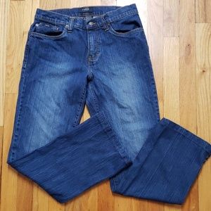 IZOD Stretch Jeans size 8 Hemmed 30" Inseam